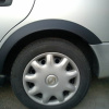 Zadné lemy blatníkov Opel Astra G 98-09