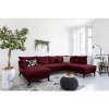P & B SEDACIA SÚPRAVA, textil, bordová - Online Only obývacie izby - 002330007216