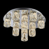 Luxera 62405 Stropné svietidlo POLAR LED 45W, 3000K, 3600lm, IP20, oceľová/priehľadná