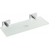 SAPHO XQ602 X-Square polička sklenená 30 x 5,5 x 13 cm, číra