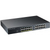 ZyXEL GS1915-24EP, 24-port GbE, 12 port PoE, 130 Watt 802.3at, rackmount, Smart hybridný režim Switch, standalone or Nebula
