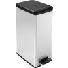 Curver odpadkový kôš SLIM BIN 40L strieborný 02340-582