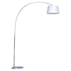 PREZENT 32321 MEDIAN 1xE27/40W, CHROME, WHITE,FLOOR