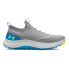 Under Armour GS Charged Phantom SL UK 5 Detske Gray/Capri/Yellow