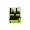 Teddies Vysielačky 2ks walkie-talkie 2,4 GHz dosah 80 metrov plast na batérie v krabičke 15x20x4cm