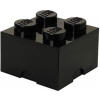 LEGO® úložný box 4 25 x 25 x 18 cm čierna