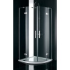 AQUATEK CRYSTAL S7 90cm sprchový kút štvrťkruhový, profil chróm, sklo číre, CRYSTALS7CH9062