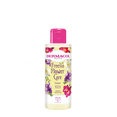 Dermacol Flower Care Freesia luxusný telový výživný olej 100 ml