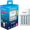 PANASONIC eneloop K-KJ55MCC40E Smart Quick Charger 4x AA/AAA (včetně 4xAA 1900mAh) doba nabíjení +/- 1,5-3h AASAN004
