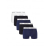 Pánske boxerky 5 pack NB2877A - Calvin Klein S černo-bílo-modrá
