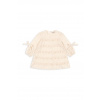 Dievčenské bavlnené šaty Konges Sløjd FRILLA DRESS béžová farba, mini, áčkový strih, KS102232 122-128