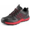 CXS SPORT / Softshellová poltopánka - čierna / červená 45