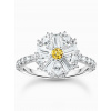 Thomas Sabo TR2493-051-4-54 Cocktailring flower with stones silver