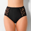 Zoštíhľovacie nohavičky Sienne zn. Confidence Lingerie® z mikrovlákna a vyšívaného tylu, súprava 2 ks čierna+biela 056 Blancheporte