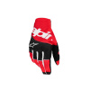 ALPINESTARS rukavice TECHSTAR, ALPINESTARS (černá/červená) 2025