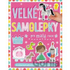 Velké samolepky pro malé ruce: Princeznin palác - Dawn Machell