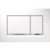 GEBERIT ovládacie tlačidlo SIGMA 30 biela/chróm lesklý/biela 115.883.KJ.1