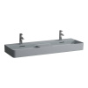 Laufen VAL dvojumyvadlo 120 cm bez otvoru pro baterii H8142820001091 Varianta: Grafit mat