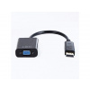 Gembird adaptér displayport 1.1->VGA, na kábli, čierný A-DPM-VGAF-02