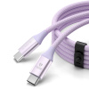 Orico CDX 100W 5A Power Delivery USB-C - USB-C kábel 1m - fialový (Orico CDX 100W 5A Power Delivery USB-C - USB-C kábel 1m - fialový)