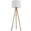 TK Lighting Grand stojaca lampa 1x15 W drevo 16007