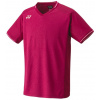 Pánske tričko Yonex Crew Neck - reddish rose - Ružový (S)