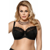 Gorsenia Polovystužená podprsenka K357 Blanca Čierna 75F