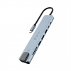 Devia USB-C Hub Pro 8 in 1 EC706 - Deep Gray 6942297125902