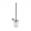 Jika Basic WC súprava vrátane kefy a sklenenej misky, chróm H3843A10040001