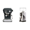 Ascaso Dream ONE, Anthracite + Eureka Mignon Turbo, CR chrome