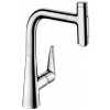 Hansgrohe Talis Select M51 - Drezová batéria M5117-H220 s výsuvnou spŕškou, sBOX, chróm 73868000