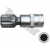 Nástrčný bit 3/8'', M12, Spline, krátka, CRV, TRIUMF