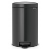 Brabantia Pedálový kôš NewIcon 12L tmavo šedá