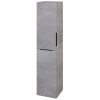 Dreja Vysoká skriňa s košom na bielizeň DOS SVD2K 35 - D01 Betón / Úchytka T07 / D01 Betón / Levé