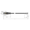 Turck RSC4.5T-2/TEY pripojovací kábel pre senzory - aktory, 6629933, piny: 5, 2 m, 1 ks; 6629933