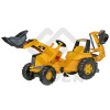 Rolly Toys Šľapací traktor s nakladačom Junior a rýpadlom CAT