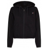 Dámske mikiny Tommy Hilfiger Relaxed Branded Zip Up Hoodie - black - Čierny (M)
