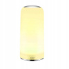 Biela stolová lampa gong bambus H-32 cm (Biela stolová lampa gong bambus H-32 cm)