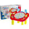 LEAN TOYS Rybárska arkádová hra Shining Red