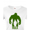 Dámské tričko - Hulk, Barva Bílá, Velikost M Bezvatriko.cz 0131