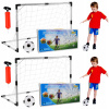 2ks Futbalový set pre deti 2x Veľká bránka 4x Malá futbalová bránka