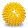 Gymy loptička masážna ježko žltá 8 cm