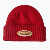 Zimná čiapka Patagonia Brodeo Beanie oval logo: amanita red
