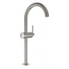 Grohe Atrio - Umývadlová batéria s výpustom a otočným výtokom, veľkosť XL, supersteel 32647DC3