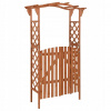 Pergola drevo VidaXL oblúk 204 cm