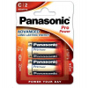 PANASONIC Alkalické baterie Pro Power LR14PPG/2BP C 1,5V (Blistr 2ks) (4021,00)