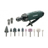 Metabo DG 25 Set pneumatická rovná brúska 1/4 (6,3 mm) 6.2 bar + púzdro; 604116500