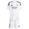 Adidas Real Madrid 24/25 Home Mini Jr IT5175 football kit (199529) Sky Blue 116 cm