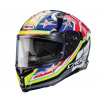 Helma na moto Caberg Avalon X Track black/yellow fluo/red fluo/blue vel´. S