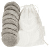 Cotton and Sweets Opakovane použiteľné kozmetické tampóny svetlo šedá